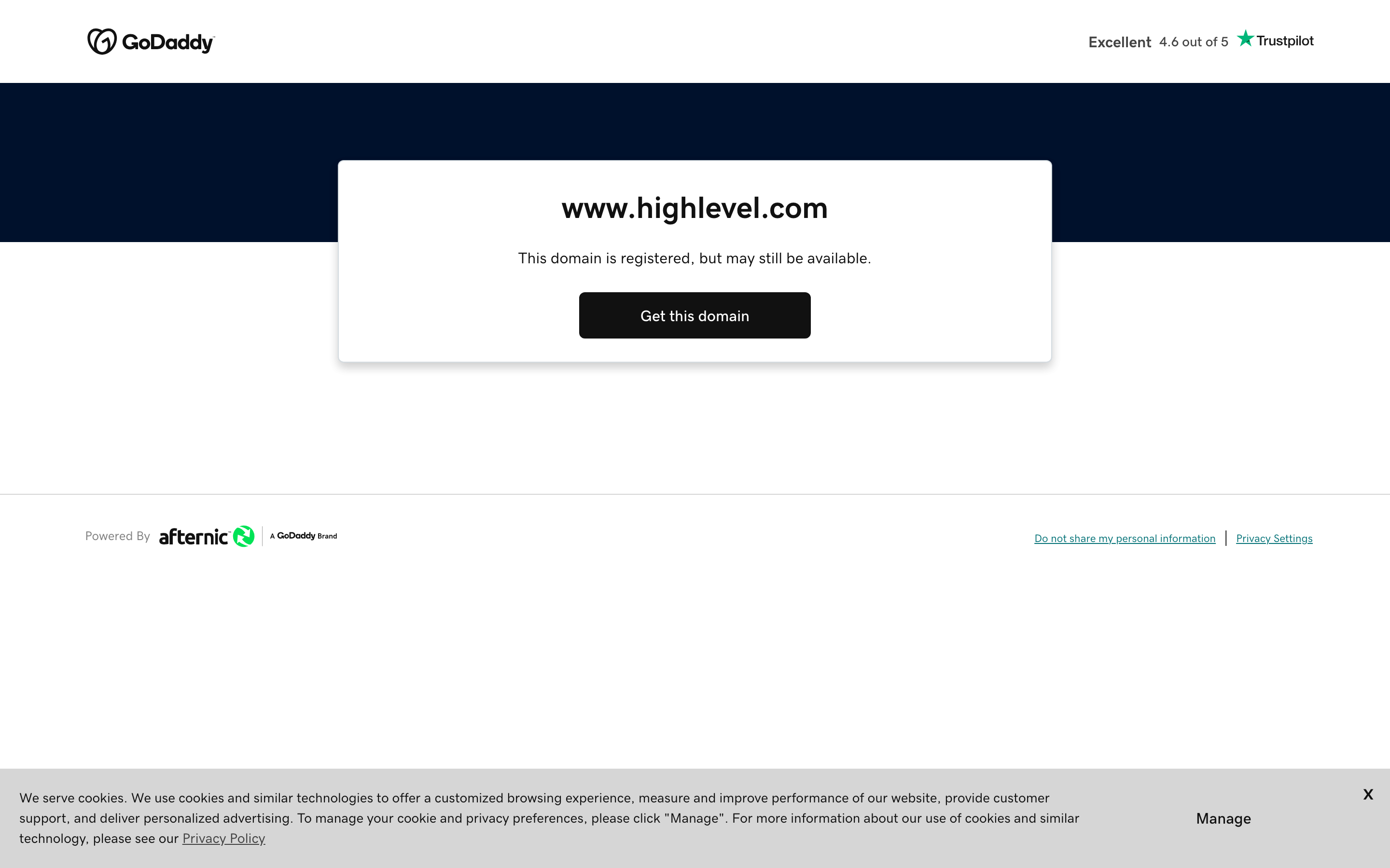 Highlevel pricing page screenshot